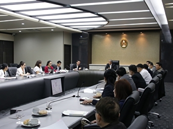 ประชุมการนำมติสี่สภาไปสู่การปฏิบัติประชุมพิจารณาพื้นที่บริการวิชาการของมหาวิทยาลัย