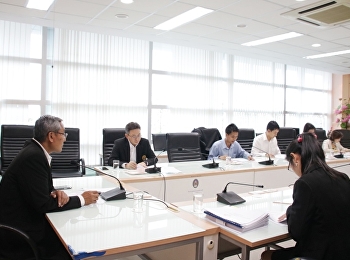 ประชุมคณะกรรมการพิจารณาการโอนเปลี่ยนแปลงรายการงบประมาณ