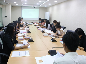 ประชุมชี้แจงการคำนวณต้นทุนต่อหน่วยผลผลิตให้หน่วยงานจัดการศึกษา