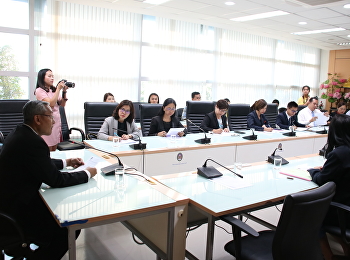 ประชุมเตรียมความพร้อมพัฒนานักศึกษาสู่ท้องถิ่น