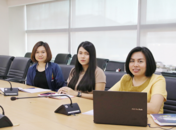 ประชุมด้านประกันคุณภาพผ่านระบบ
conference กับสมศ.