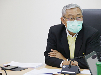 Meeting t about implementing a joint
project at Rajabhat University for Local
Development