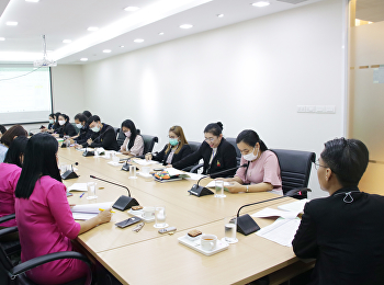 Meeting to clarify the monitoring and
evaluation indicator for the new
college.