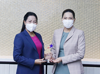 อธิการบดีมอบโล่รางวัลกระบวนการปฏิบัติงานที่ดี
2565